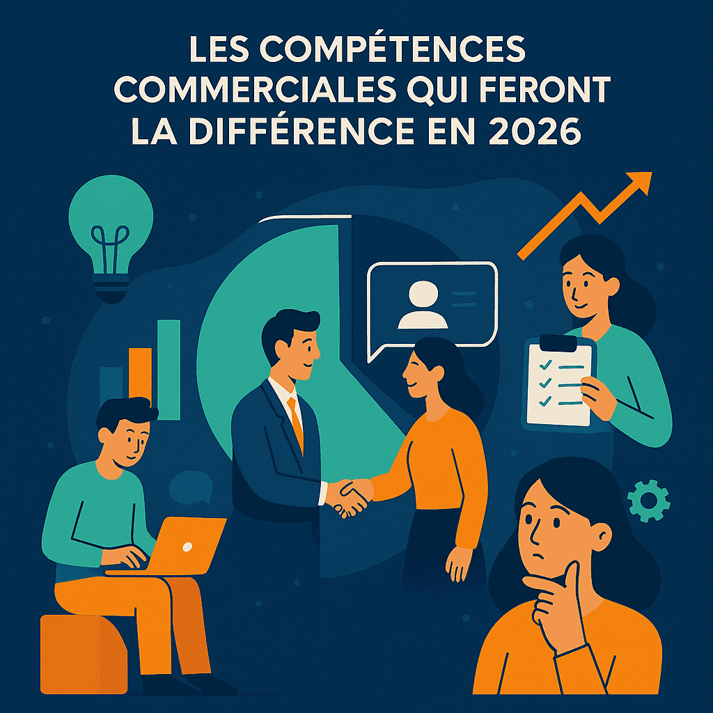 Les compétences commerciales qui feront la différence en 2026 : préparez vos équipes aux nouveaux dé