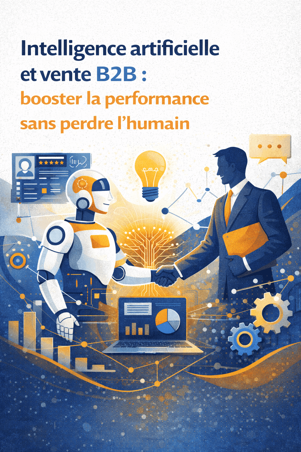 Intelligence artificielle et vente B2B : booster la performance sans perdre l’humain