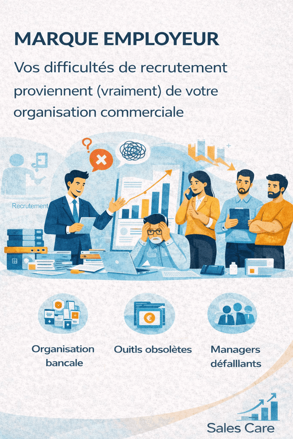 Marque employeur : pourquoi vos difficultés de recrutement commencent (vraiment) par votre organisat