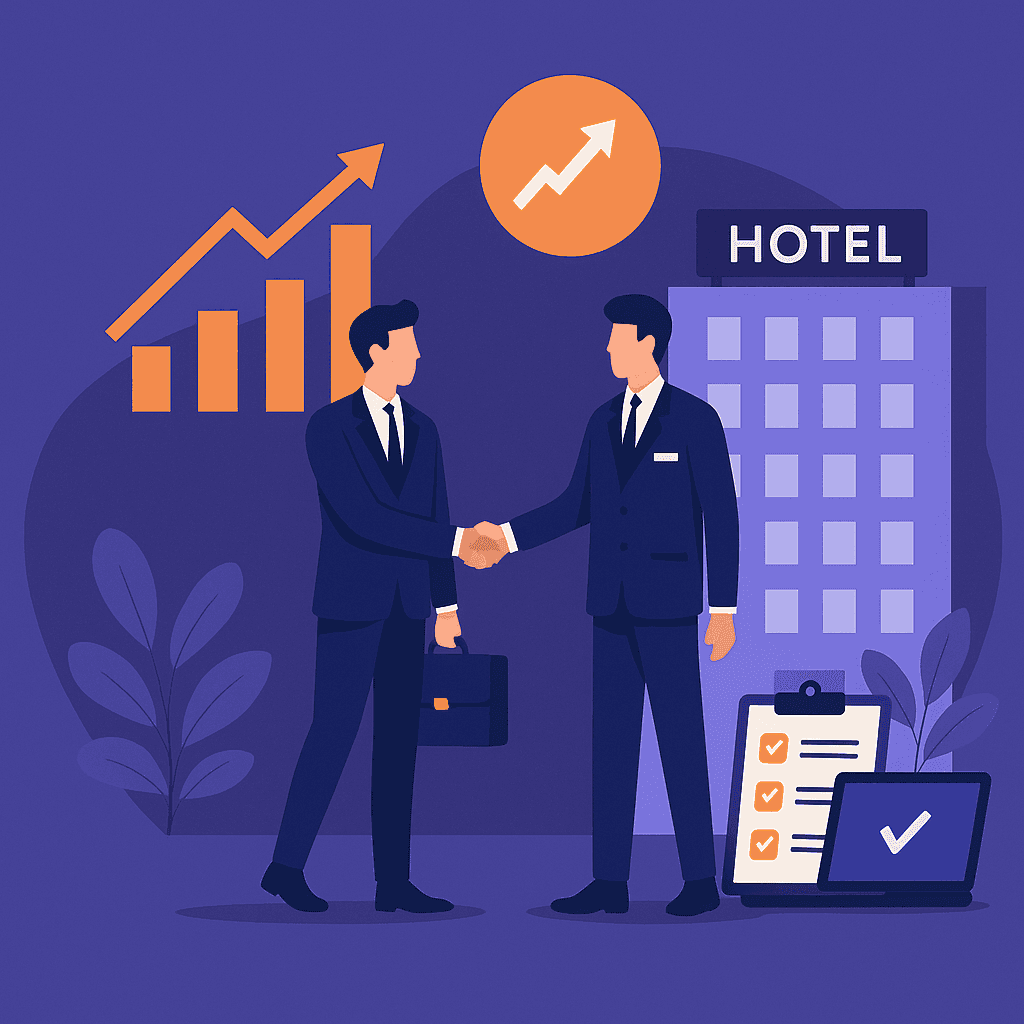 Externalisation de la force de vente BtoB dans l’hôtellerie : booster l’efficacité commerciale dans