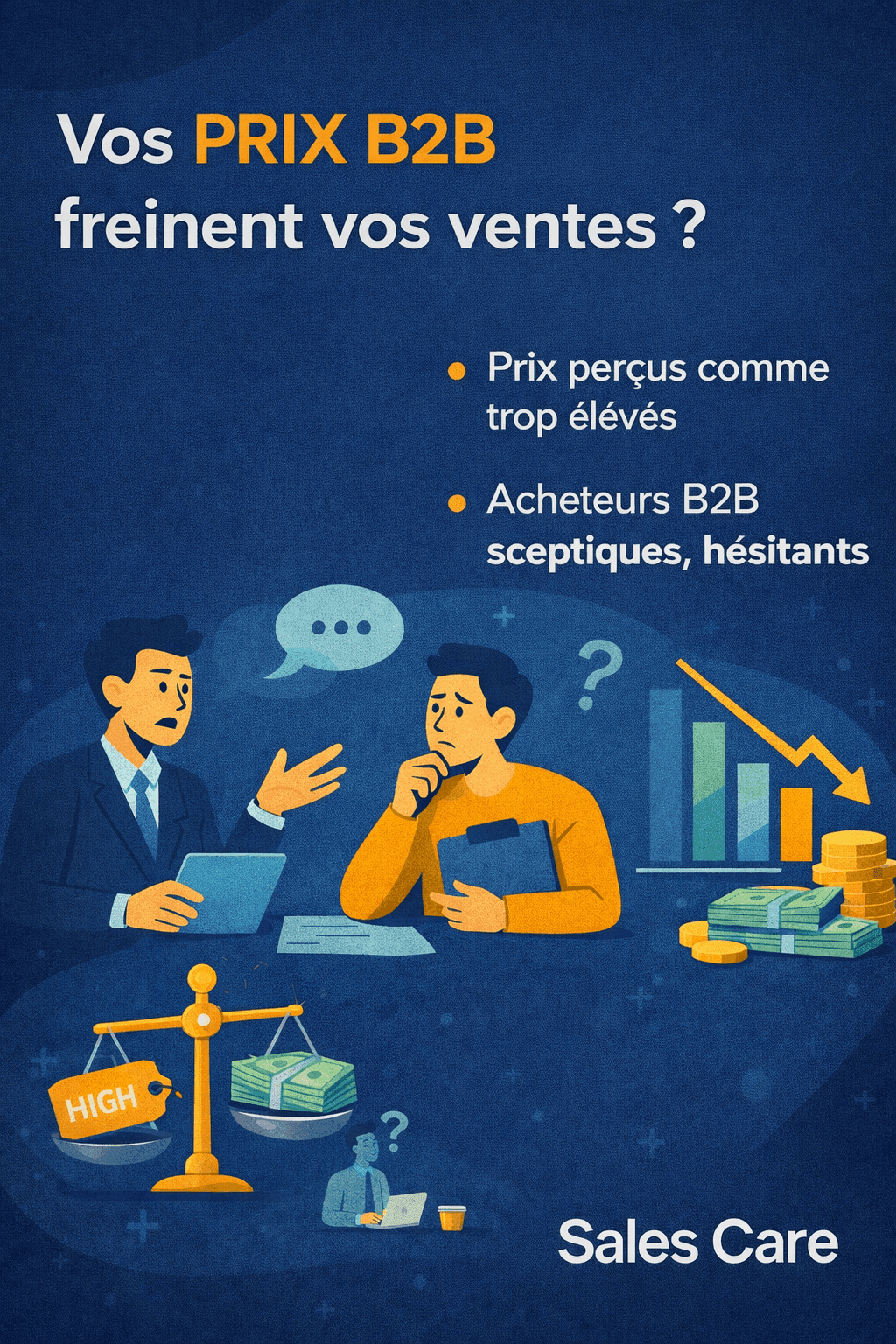 Politique tarifaire B2B : vos prix freinent vos ventes plus que vos commerciaux et voici pourquoi