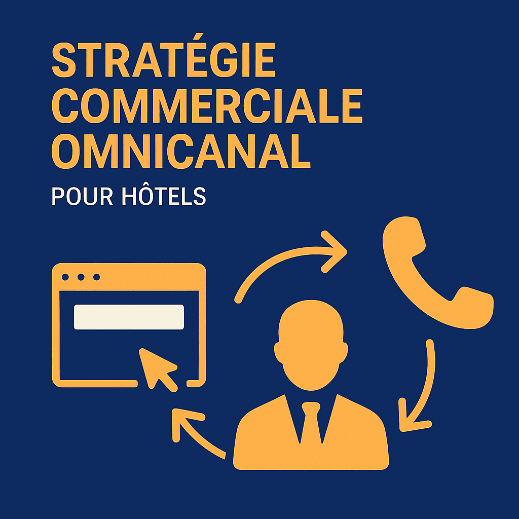 Stratégie commerciale omnicanal pour hôtels : le mix gagnant entre ventes directes, agents externes