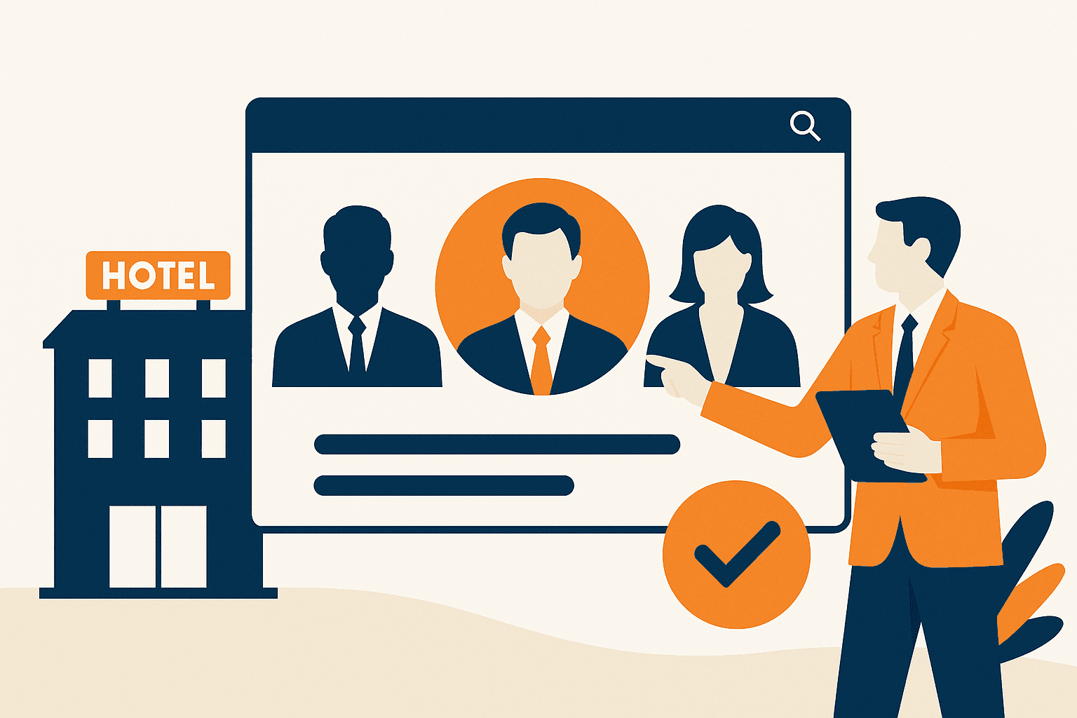 Recrutement de Directeurs d’hôtel, de DOP, de Managers de service : Pourquoi l’approche directe chan